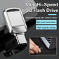 🔥 50% RABATT! 💾 2-in-1 USB-Stick mit USB-C & USB-A ✨ Schnelle Datenübertragung, Drehbares Metallgehäuse & Für Smartphone, Tablet und PC