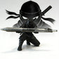 Kreativer 3D-gedruckter Ninja-Krieger Stifthalter