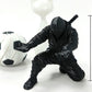 Kreativer 3D-gedruckter Ninja-Krieger Stifthalter