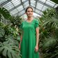 Damen Lässiges Kurzarm T-Shirt Minikleid