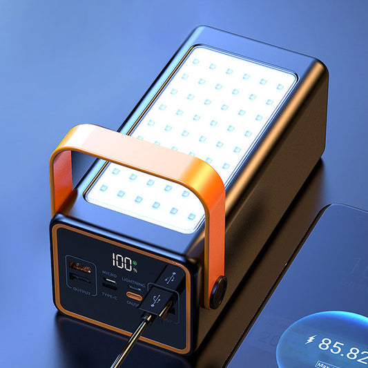 🔋 50% RABATT! ⚡ Powerbank 100W mit 100.000 mAh – LED-Display, multifunktionale Anschlüsse – Ideal für Outdoor, Camping & Streaming 📱