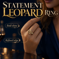 🐆 50% RABATT! 💍 Vintage Leopardenmuster Ovaler Ring – Einzigartiges Design, elegant & robust – Perfekt für jeden Tag & besondere Anlässe ✨