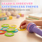 🌙🧸Kinder Projektionslampe | Sanftes Nachtlicht & Lernspielzeug