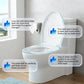 Langlebiger Toilettensitz mit Soft-Close-Funktion