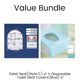 Langlebiger Toilettensitz mit Soft-Close-Funktion