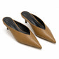 👡 50% RABATT! 🌸 Damen Elegante Spitze Mules mit V-Ausschnitt – Fein, luftig & stilvoll – Ideal für Alltag, Büro & besondere Anlässe ✨