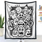 DIY Coloring Blanket with 24 Markers