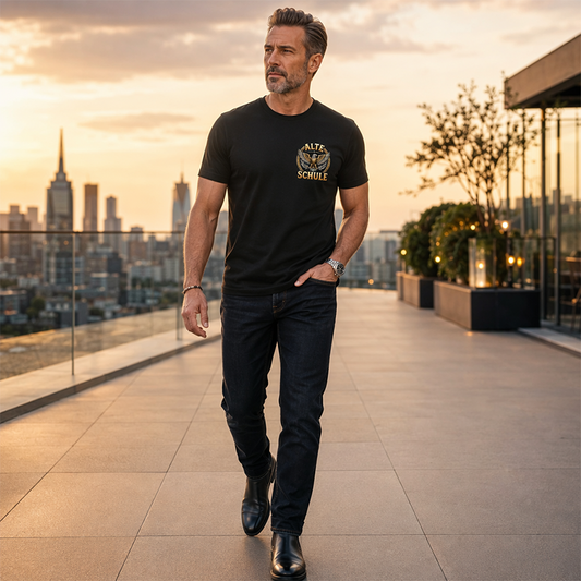 👕🦅 50% RABATT! Herren Bedrucktes Rundhals-Kurzarm-T-Shirt – Lässig, bequem & vielseitig – Perfekt für den Alltag, Freizeit & warme Tage ✨