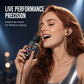 🎤 ZEITLICH BEGRENZT 50% RABATT! 🔥 Bluetooth Karaoke Headset mit sicherem Kragenfederclip 🎧