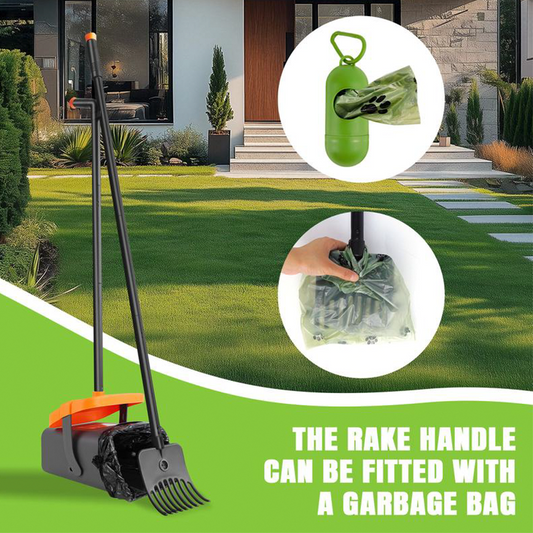 🐾💩 ZEITLICH BEGRENZT 50% RABATT! 🧹 Praktisches Hundekotschaufel-Set mit langem Griff  – Einfach & hygienisch 🌿