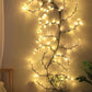 🌿 50% RABATT! 💡 LED-Lichterkette im Ranken-Design – 144 LEDs, 2,3 m, dimmbar & IP55 – Perfekt für Garten, Balkon, Zimmer & Partys ✨