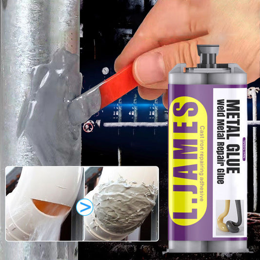 🔥 Alles kaufen & mehr sparen 🎁Metallkleber - Reparaturkleber für das Schweißen（Einfach auftragen, keine teure Schweißausrüstung benötigt.）