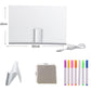 🎨 ZEITLICH BEGRENZT 50% RABATT! ✨ Kinder-DIY Maltafel-Set – Leuchtend & wieder abwischbar für kreative Kinder 💡