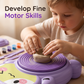 🏺 50% RABATT! ✨ Elektrische Töpferscheibe für Kinder – Komplettes DIY Ton-Bastelset🖌️