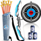 🏹 ZEITLICH BEGRENZT 50% RABATT! ✨ Kinder Pfeil und Bogen Spielzeug-Set – Outdoor Bogenschießspiel für Kinder 🎯