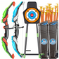 🏹 ZEITLICH BEGRENZT 50% RABATT! ✨ Kinder Pfeil und Bogen Spielzeug-Set – Outdoor Bogenschießspiel für Kinder 🎯