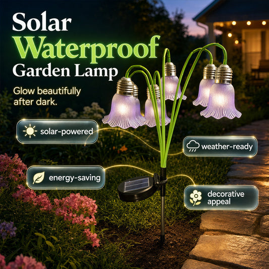 ⏳Zeitlich begrenzt 50% Rabatt⏰Solar-Blumenleuchten für den Außenbereich Gartendekoration💐💡