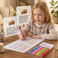 🖍️50% RABATT! ✨ 8er Set Doppelspitzen Muster-Textmarker – Verschiedene Muster für Notizen📒