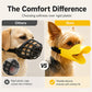 🦆 50% RABATT! 🐕 Entenschnabel-Hundemaulkorb – Silikon, weich & schützend ✨