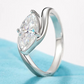 ⏳Zeitlich begrenzter 50% Rabatt⏰Strahlender Marquise-Ring💍