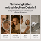 💄 50% RABATT! 🌟 10‑fach vergrößernder Schminkspiegel mit LED‑Licht und Saugnapf – Ideal für Make‑up‑Details ✨