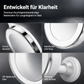 💄 50% RABATT! 🌟 10‑fach vergrößernder Schminkspiegel mit LED‑Licht und Saugnapf – Ideal für Make‑up‑Details ✨