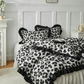🐆 JETZT 50% RABATT! 🛌 Leoparden-Druck Rüschen-Bettbezug-Set – Weiches Gewebe, schickes Rüschendetail & lebendiger Druck – Perfekt für ein kühnes, gemütliches Schlafzimmer ✨