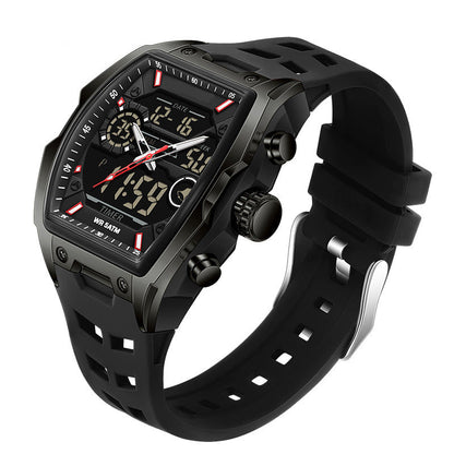 ⌚ 50% RABATT!✨ Herren Dual-Display Sportuhr mit Leuchtzifferblatt 🏃