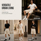 ⌛Zeitlich begrenztes Angebot – Lässige Herren-Shorts mit weitem Bein im Anzugstil