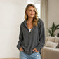 Damen Langarm Casual Hoodie Top 👕 Ein gemütliches Wohlfühlstück für kühle Morgen & entspannte Tage ✨