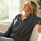 Damen Langarm Casual Hoodie Top 👕 Ein gemütliches Wohlfühlstück für kühle Morgen & entspannte Tage ✨