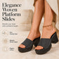 👡 50% RABATT! ☀️ Erhöhte Komfort-Slide-Heels – Bequemer Halt, leichte Sohle & stilvolles Design – Perfekt für Alltag, Büro & warme Tage ✨
