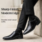 👞50% RABATT! 🔥 Herren Slip‑On Slipper mit spitzer Zehenpartie