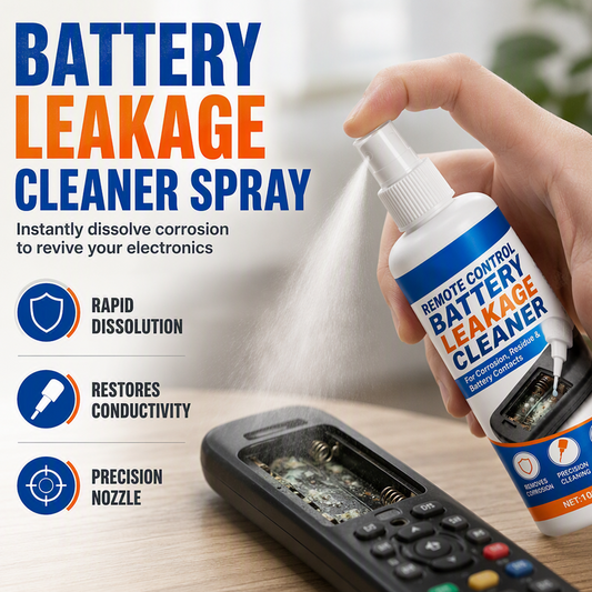 🧪 50% RABATT!🔥 Reinigungsspray für Batteriesäure‑Korrosion in Fernbedienungen🔋