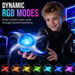 🌀 Leuchtendes Shuriken-Prop – LED-Spirale, rotierend ✅