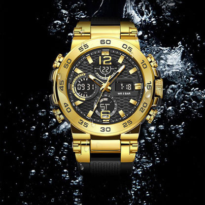 📢📢50% RABATT !!⏰ Herren-Multifunktionsuhr mit Dual-Display⌚️