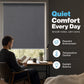 🌑 50% RABATT! 🔋 Elektrisches Verdunkelungsrollo mit Akku – 📱Wiederaufladbar, höhenverstellbar & einfach zu montieren – Ideal für Büro, Balkon & Zuhause 🌙