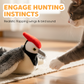 🐱 50% RABATT!⏰ Elektrisches Plüschspielzeug für Katzen mit Geräuschen, fördert Jagdinstinkt & sorgt für Spielspaß 🐦