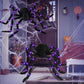 🕷️ 50% RABATT! 🎃 Behaarte Spinne mit großem Spinnennetz, wetterfest, gruselige Optik, ideale Halloween-Deko für Garten & Balkon✨