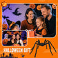 🕷️ 50% RABATT! 🎃 Behaarte Spinne mit großem Spinnennetz, wetterfest, gruselige Optik, ideale Halloween-Deko für Garten & Balkon✨