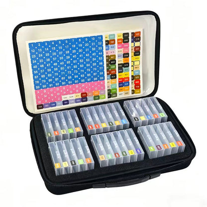 📦✨Diamond Art-Aufbewahrungsbox für Zubehör mit nahtlosen Innenboxen 💎