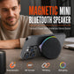 🔊🔥50% RABATT⏰Magnetischer Mini-Bluetooth-Lautsprecher mit RGB-Umgebungslicht, klarer Klang, tragbare Größe, ideal für drinnen und draußen✨