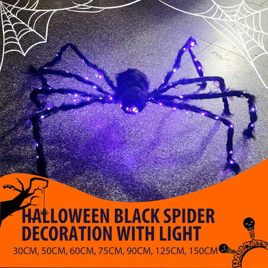 🕷️ 50 % RABATT! 🎃 Sorgt für gruselige Stimmung – Halloween‑Dekoration mit schwarzer Spinne, auffällig, einfach aufzustellen