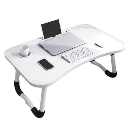 💻 50% RABATT!🔥 Klappbarer Laptop‑Bettisch mit Becherhalter, praktisch für Arbeiten und Essen im Bett✨