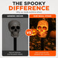 💀 50% RABATT🎃🔥Halloween Solar Totenkopf-Wegeleuchten, wasserfest, kabellos, gruselige Beleuchtung für Garten und Eingangsbereich✨