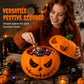 🎃 50 % RABATT! 🍬 Schaffe gruselige Festatmosphäre – Halloween‑Dekoration mit rotäugigem Kürbis, auffällig, einfach aufzustellen