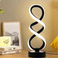 💡50 % RABATT⏰ Moderne Doppelhelix‑Tischlampe, stilvolle Beleuchtung für Schreibtisch & Schlafzimmer