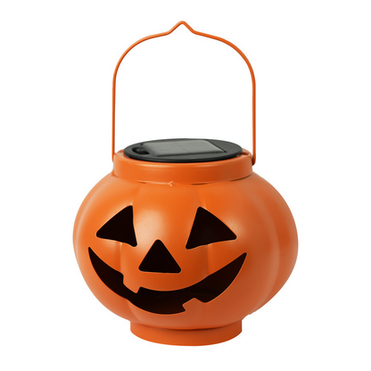 🎃50 % RABATT⏰ Solar‑Kürbislaterne, wetterfest für Halloween‑Außendekoration