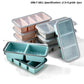 🍱 50% RABATT! 🥗 Silikon-Meal-Prep-Box – Unterteilt, mit Deckel & wiederverwendbar ✨