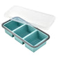 🍱 50% RABATT! 🥗 Silikon-Meal-Prep-Box – Unterteilt, mit Deckel & wiederverwendbar ✨